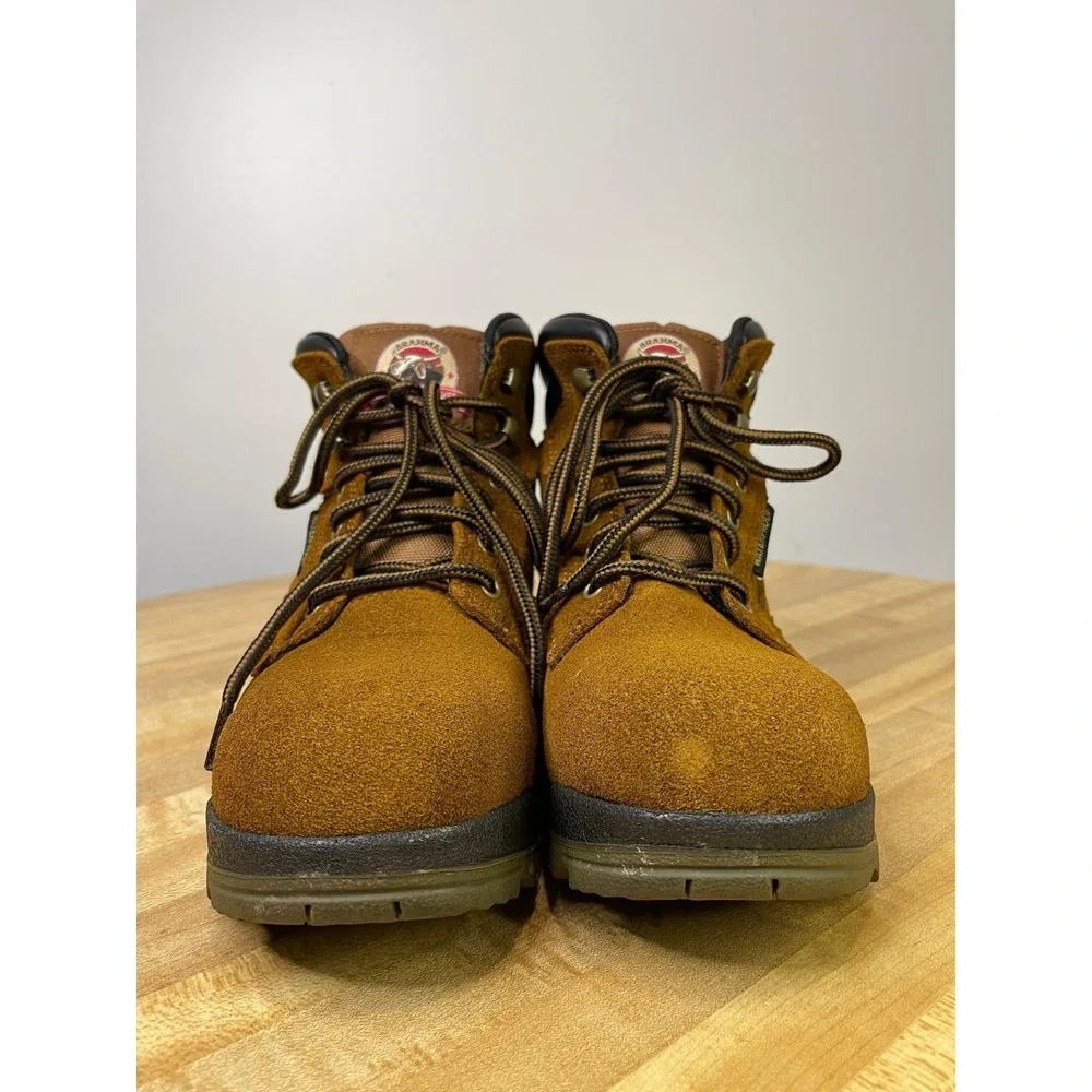 Brahma Steel Toe Boots Men's Size 7 Waterproof Safety Shoe Slip Resistant